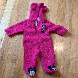 Disney Baby Minnie Mouse Jumpsuit Size 6-9 Months